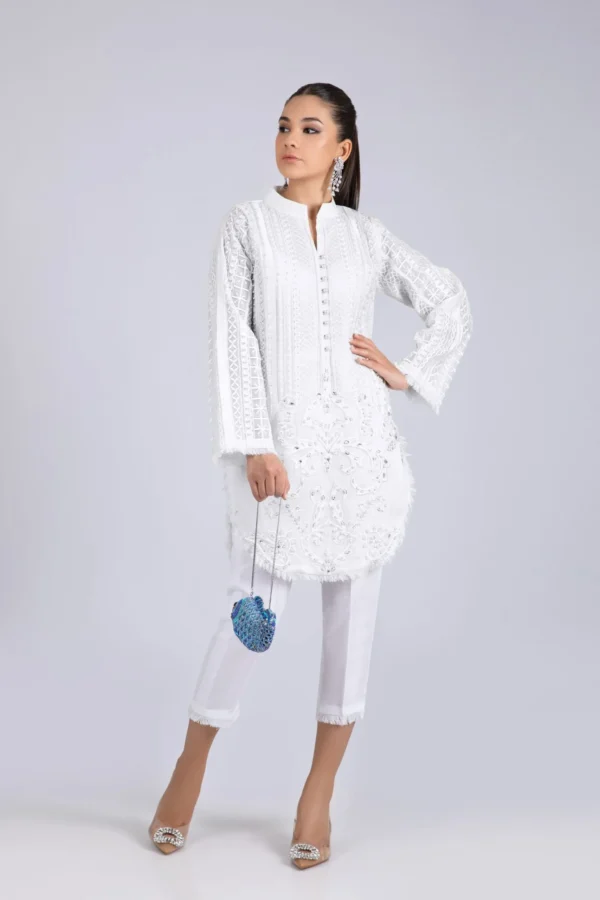 Luxury Pret 16114-White By Ayesha Somaya