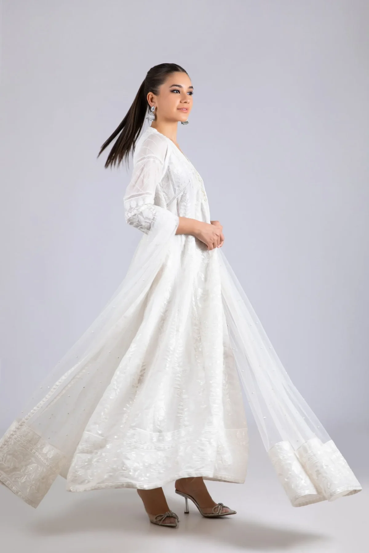 Luxury Pret 16102-White By Ayesha Somaya