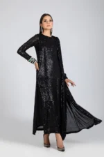 Luxury Pret 30001-Black By Ayesha Somaya