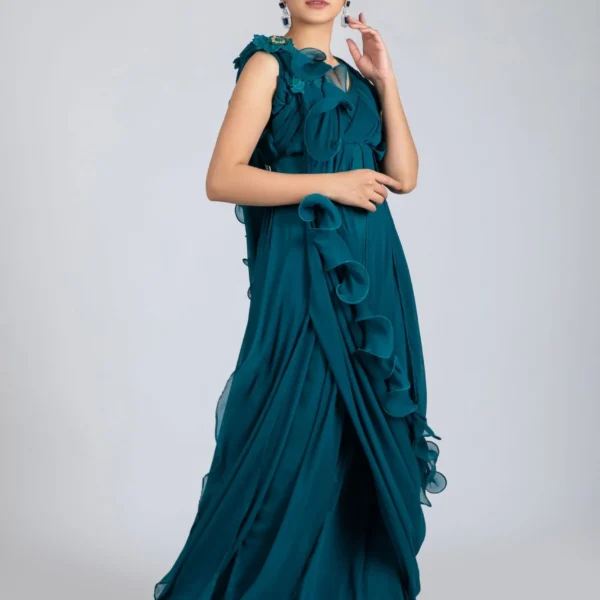 Luxury Pret 30004-EmeraldGreen By Ayesha Somaya