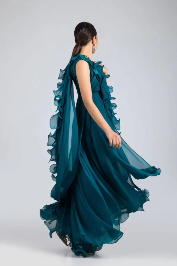 Luxury Pret 30004-EmeraldGreen By Ayesha Somaya