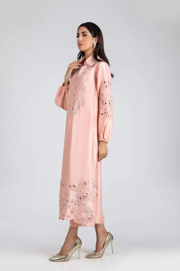 Luxury Pret 30017-CoralPink By Ayesha Somaya