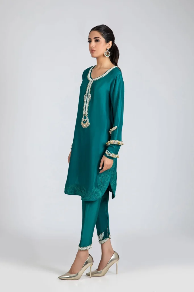 Luxury Pret 30020-Emerald By Ayesha Somaya