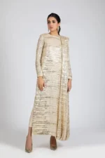 Luxury Pret DC# 30023-Gold By Ayesha Somaya