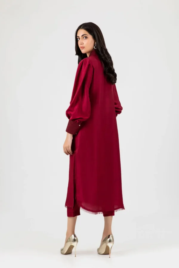 Luxury Pret 15101-Maroon By Ayesha Somaya