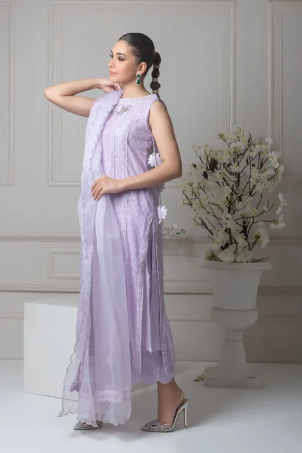 Luxury Pret 15774-Lilac By Ayesha Somaya