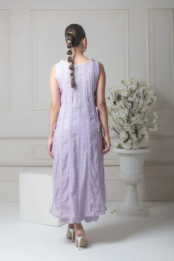 Luxury Pret 15774-Lilac By Ayesha Somaya