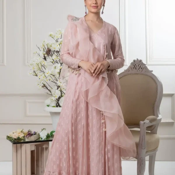 Luxury Pret 15780-Pink By Ayesha Somaya