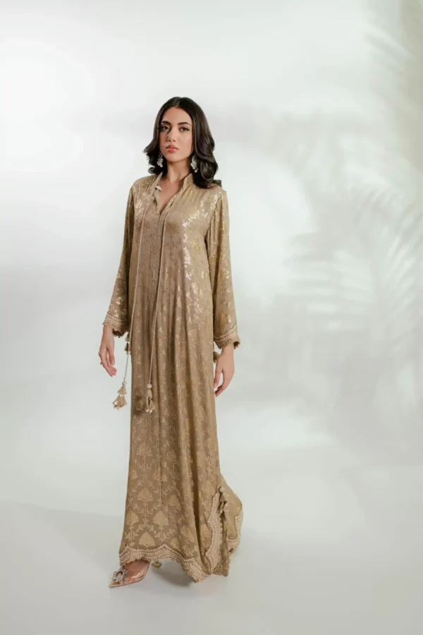 Luxury Pret 15869-Gold By Ayesha Somaya