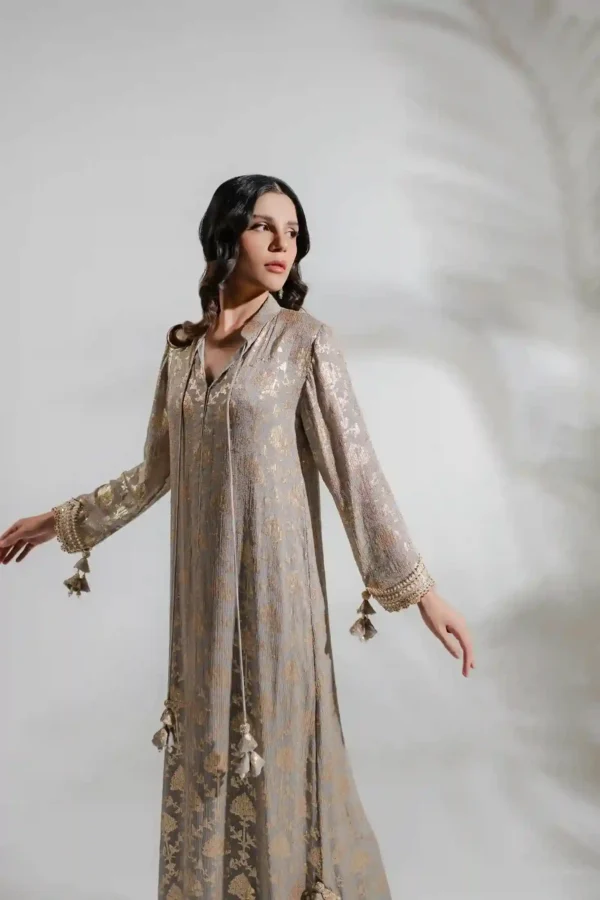 Luxury Pret 15869-Silver By Ayesha Somaya