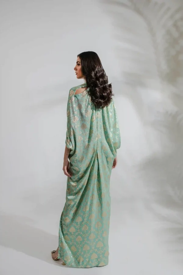 15868-Green Kaftans By Ayesha Somaya