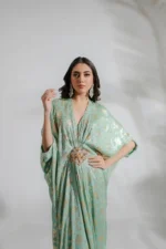 15868-Green Kaftans By Ayesha Somaya