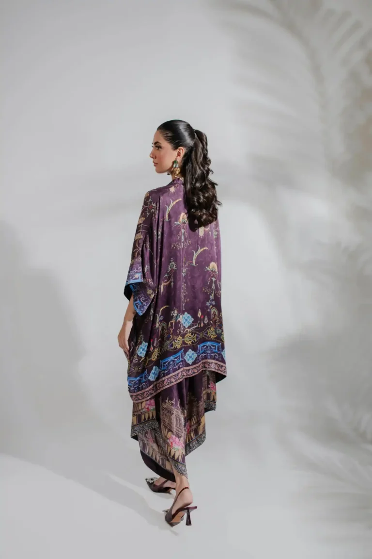 Luxury Pret 15884-Purple By Ayesha Somaya