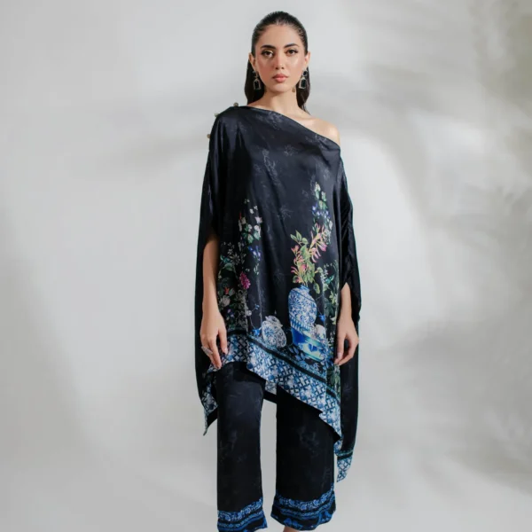 Luxury Pret 15883-Black By Ayesha Somaya