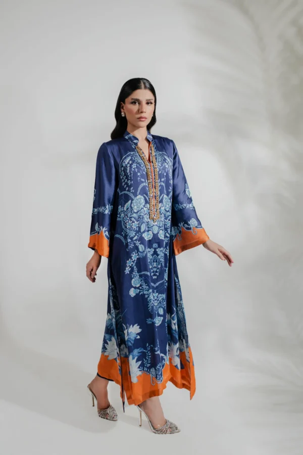 Luxury Pret 15878-Navy By Ayesha Somaya