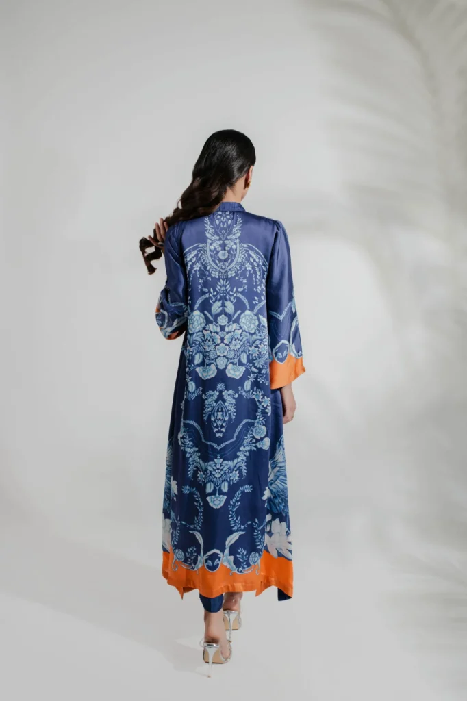 Luxury Pret 15878-Navy By Ayesha Somaya