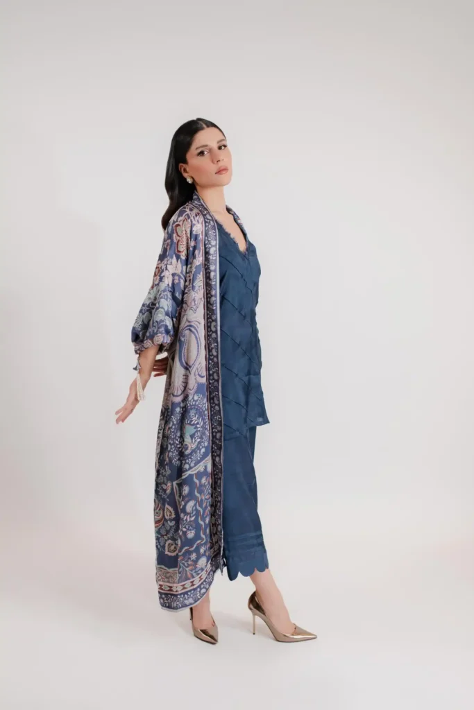 Luxury Pret 15880-Blue By Ayesha Somaya