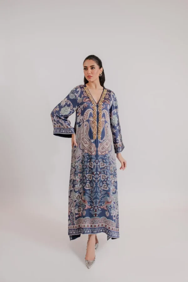 Luxury Pret 15876-Blue By Ayesha Somaya