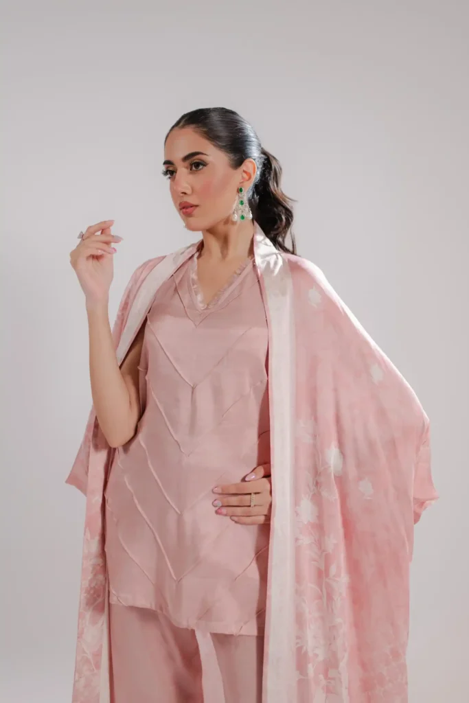 Luxury Pret 15879-RosePink By Ayesha Somaya