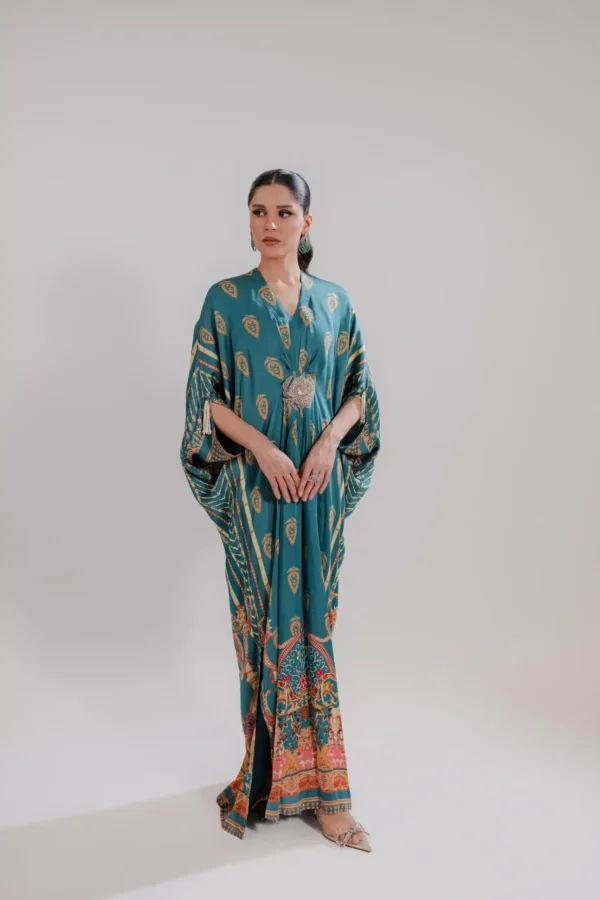 15873-Green Kaftans By Ayesha Somaya