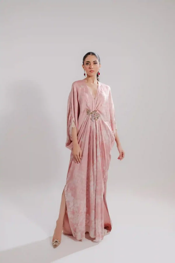 15871-RosePink Kaftans By Ayesha Somaya