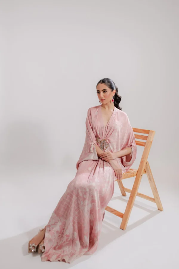 15871-RosePink Kaftans By Ayesha Somaya