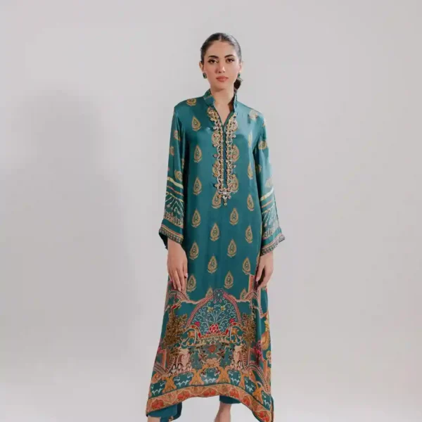 Luxury Pret 15877-Green By Ayesha Somaya