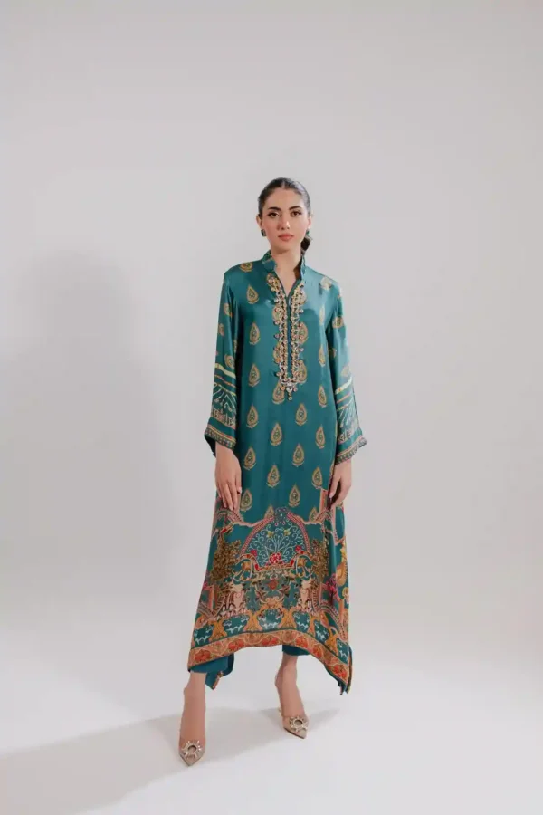 Luxury Pret 15877-Green By Ayesha Somaya