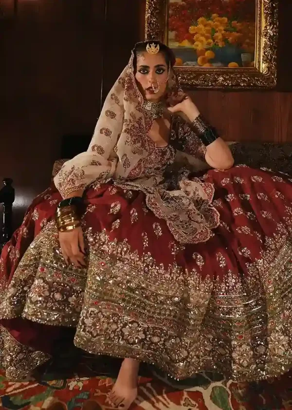 Couture 24 Surkh By Hussain Rehar