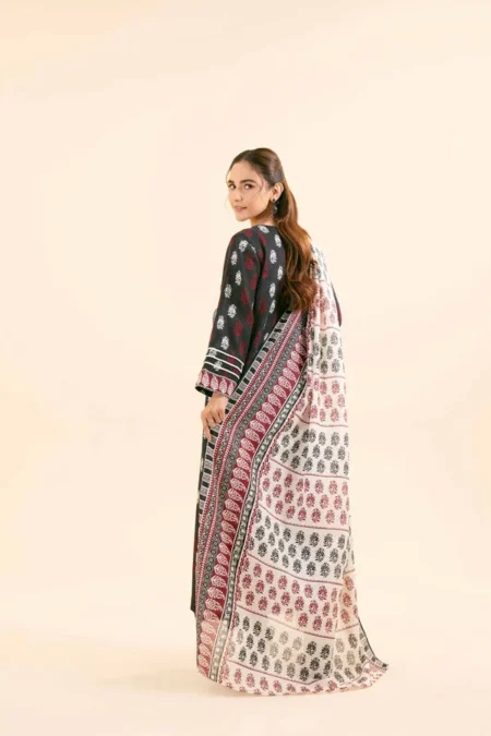 Nishat Linen Winter 24 3 Piece - Printed Suit - 42404941