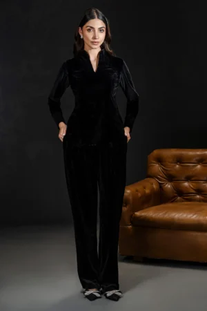 Limelight Dyed Velour Top