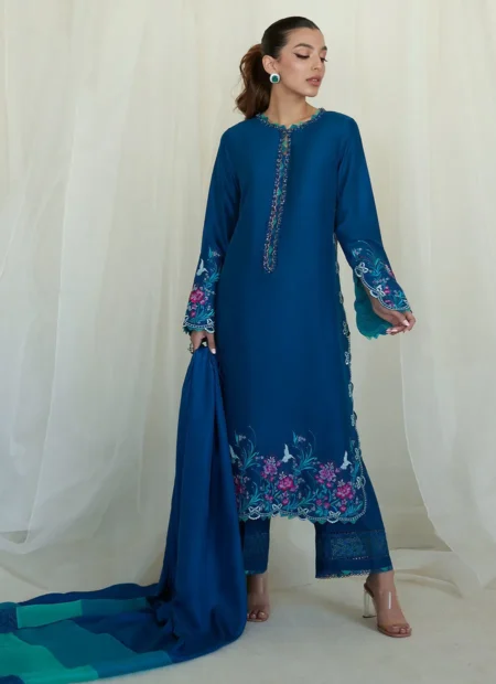 Lumira Teal Pants Farah Talib Aziz