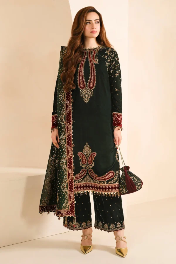 Jazmin Embroidered Velvet Formal VF-2034