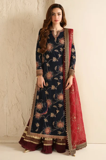 Jazmin Embroidered Velvet Formal VF-2040