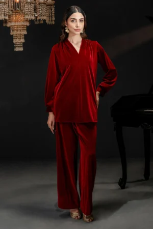 Limelight Dyed Velour Co-Ord Set