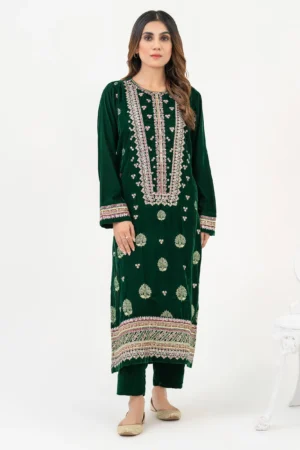 Limelight 2 Piece Velvet Suit-Embroidered (Pret)