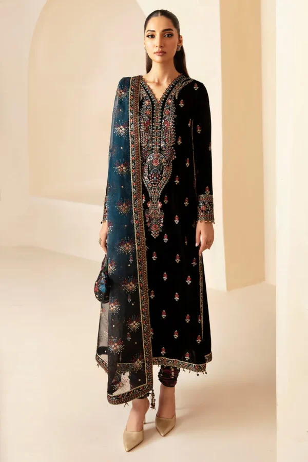 Jazmin Embroidered Velvet Formal VF-2028