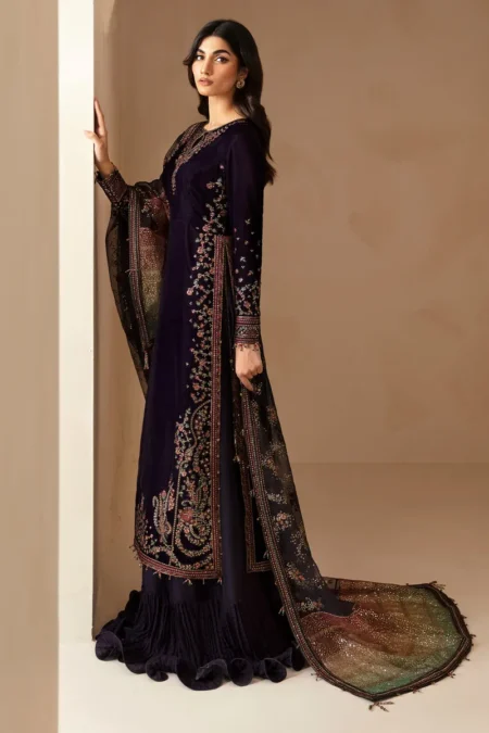 Jazmin Embroidered Velvet Formal VF-2027