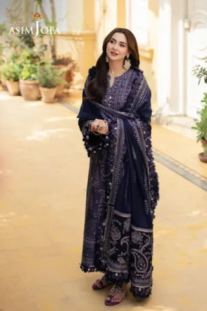 Pashmina By Asim Jofa AJKI-05 Embroidered Twill 3 PC