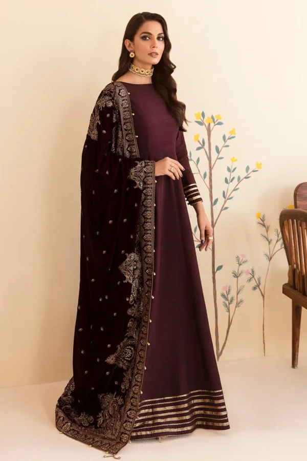 Jazmin Embroidered Velvet Formal VF-2041