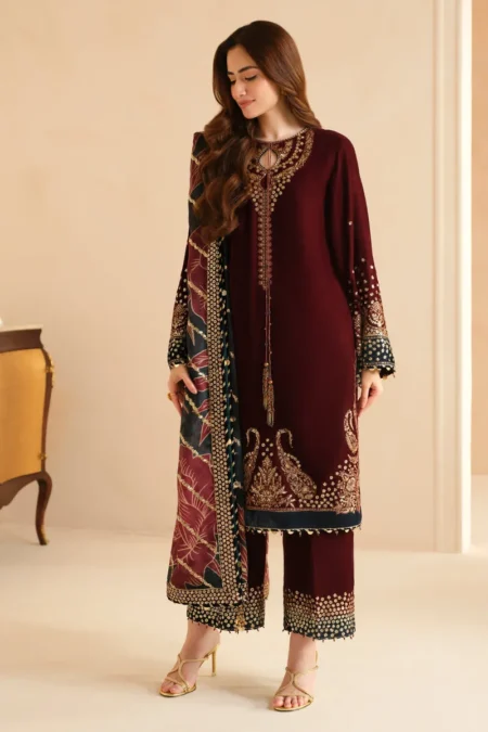 Jazmin Embroidered Velvet Formal VF-2038