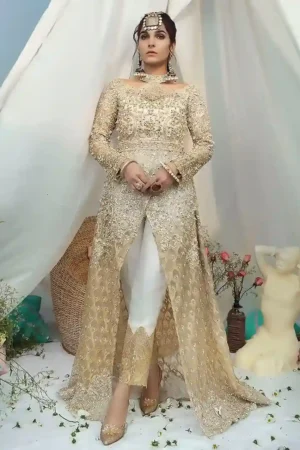 Luxury Pret Gold Blush By Kanwal Malik