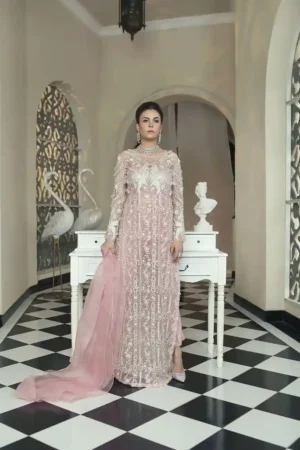 Luxury Pret Rose quartz By Kanwal Malik