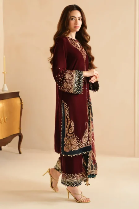 Jazmin Embroidered Velvet Formal VF-2038