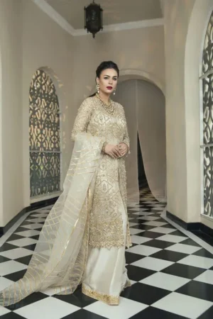Luxury Pret White Jade By Kanwal Malik