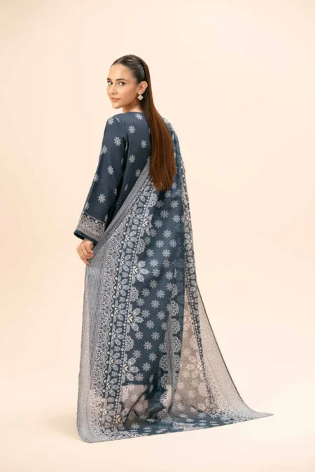 Nishat Linen Winter 24 3 Piece - Printed Suit - 42404942