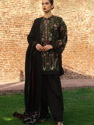 Zara Shahjahan Winter Unstitched 24 Laleh-D4