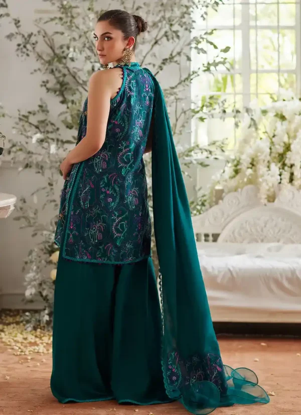 Ruya Emerald Shirt and Dupatta Farah Talib Aziz