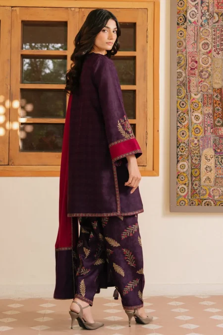 Jazmin Unstitched Winter Jacquard Khaddar UW-0134