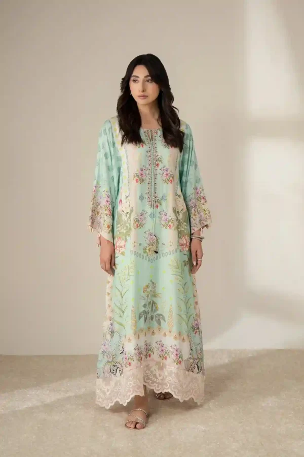 Floral Boho Glam Kaftan (D-3) By Kaftan Ammara Khan